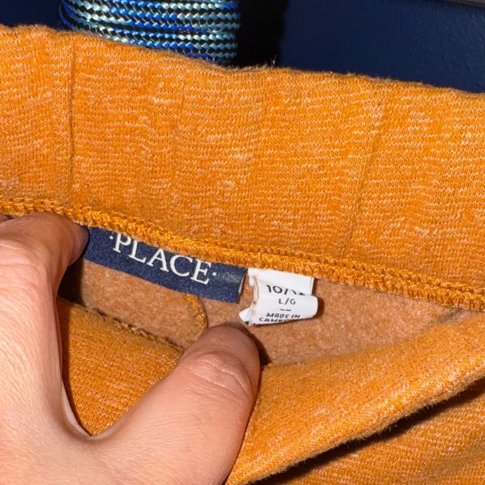 The Children's Place -Orange Jogger Pants Size 10/12 Unisex